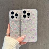 ราคา สำหรับ เคสไอโฟน11 ไอโฟน 13 ไอโฟน 16 pro max ไอโฟน15 ไอโฟน16 ไอโฟน 12 เคสโทรศัพท์กลิตเตอร์ใส DLSFK019 020 (28383672052)