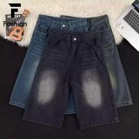 ราคา คู่รัก กางเกงยีนส์สไตล์เกาหลี เอวสูง ทรงกระบอก ขา7ส่วน Unisex ใส่ได้ทั้งชายหญิง 4สี ถูกและคุ้ม (47408570972)