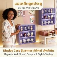 ราคา ติดผนังป้องกันฝุ่นชั้นวางโมเดลตู้โชว์ตุ๊กตามือ (50556596472)