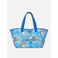 ราคา House on the Klong Cotton Capri Medium Beach Bag (56004944690)