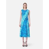 ราคา Mali Silk Twill Bias Cut Midi Dress (47256361529)