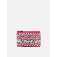 ราคา Jim Thompson Indian Block Silk Small Pouch Pink (40122603944)