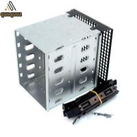 ราคา ความจุขนาดใหญ่สแตนเลส HDD Hard Drive Cage Rack SAS SATA Hard Drive Disk ถาดแคดดี้สำหรับอุปกรณ์เสริมคอมพิวเตอร์ (9080074662)