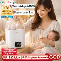 ราคา MINIBEIGE ตู้อบขวดนม LED เครื่องนึ่งขวดนม เครื่องอบแห้งขวดนม เครื่องนึ่งขวดนม 3ชั้น ไอน้ำ รุ่นดิจิตอล อุ่นนมได้ (24285807532)