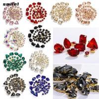 ราคา SMILE 50 ชิ้น DIY Trim ชุดแต่งงานตกแต่งคุณภาพสูง Gold Claw เครื่องประดับอุปกรณ์เสริม (44078814827)