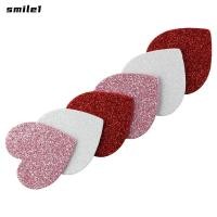 ราคา SMILE 300 ชิ้นสติ๊กเกอร์กลิตเตอร์ สติ๊กเกอร์หัวใจโฟม 3 สี สติ๊กเกอร์รูปหัวใจหัตถกรรมสําหรับสมุดภาพ การ์ด (53955229372)