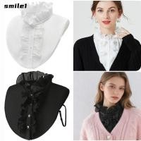 ราคา รอยยิ้มปกปลอม ปกเท็จชีฟองนัวเนีย แฟชั่นที่ถอดออกได้เสื้อกันหนาวเสื้อคอปกผู้หญิง (53505826259)