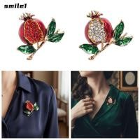 ราคา SMILE เข็มกลัดผลไม้เคลือบ เข็มกลัดทับทิมเคลือบทับทิมหรูหรา ตกแต่ง Rhinestone ที่สมบูรณ์แบบ Fruit Lapel Pin งานแต่งงาน (51656813511)