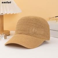ราคา หมวกเบสบอลตาข่าย SMILE หมวกกันแดดระบายอากาศแห้งเร็ว หมวกกันแดดป้องกันรังสียูวีบางเฉียบแบบสบาย ๆ Unisex (50658251322)