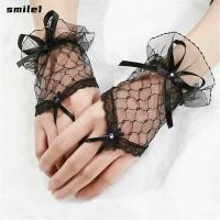 ราคา SMILE ถุงมือลูกไม้ถุงมือคอสเพลย์เจ้าสาว (49506833486)