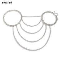 ราคา SMILE สร้อยคอโซ่ Punk Gothic สไตล์ Charm Chain Choker (49405255970)