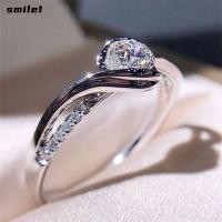 ราคา SMILE Sapphire แหวนผู้หญิงขนาด 6 10 Elegant งานแต่งงานแหวน (47606273931)