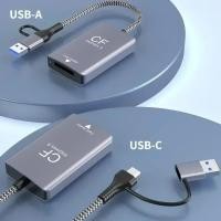 ราคา สําหรับ CFexpress Type A SD Card Reader USB3 2 10Gbps Type C SD Card Reader อะแดปเตอร์การ์ดหน่วยความจําอ่านสําหรับ Android Windows Mac (56408728153)
