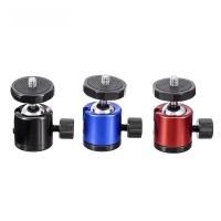 ราคา อะแดปเตอร์หัวบอลขาตั้งกล้องหัวบอลขนาดเล็ก360 การหมุนด้วย1 4 สกรูขนาดเล็กกล้องโปรเจคเตอร์กล้อง DSLR ขาตั้งกล้องหัวบอล (53808946687)