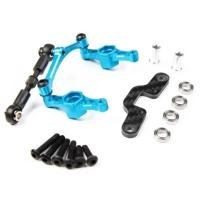 ราคา Tt 02 CNC อลูมิเนียม Crank พวงมาลัยแขนสะพานสําหรับ 1 10 RC รถ Tamiya TT02 (26874369505)