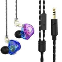 ราคา QKZ AK6 Max 3 5 มม หูฟังแบบมีสายแบบไดนามิกหูฟังที่ถอดออกได้สายหูฟังหูHookชุดหูฟังIn line Controlพร้อมไมโครโฟน (44608421818)