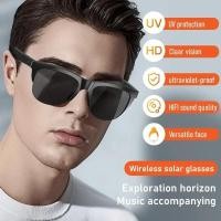 ราคา แว่นตากันแดด Bluetooth V5 3 พร้อมไมค์และหูฟัง แบบAnti Touch UV สำหรับทั้งชายและหญิง (55505930840)