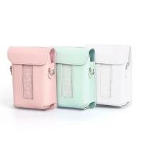 ราคา PU หนังเครื่องพิมพ์กระเป๋าถือ Retro กันกระแทกกระเป๋ากันฝุ่น Anti Drop สําหรับ Fujifilm Instax Mini Link 3 (45509017520)