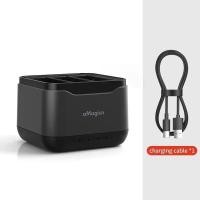 ราคา แบตเตอรี่สมาร์ทชาร์จ Hub Fast Charge กล่องสําหรับ Insta360 Ace Insta360 Ace Pro Power CHARGING Stand กีฬากล้องอุปกรณ์เสริม (43880037695)