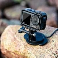 ราคา กล้องวงเล็บดูดแม่เหล็กหน้าอก Quick Release สําหรับ DJI Action 4 Gopro Sport Neck Holder Mount First Person View (53058728804)