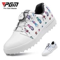 ราคา Pgm เด็กรองเท้ากอล์ฟลูกบิดเชือกผูกรองเท้า Anti side Slip กันน้ําพิมพ์เด็กกีฬารองเท้าชายหญิงรองเท้าผ้าใบ XZ241 (24735875375)