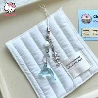 ราคา trysingoin ฤดูร้อน Blue Dolphin Charm พวงกุญแจ โทรศัพท์ Charm Handmade Sea Theme แรงบันดาลใจพวงกุญแจอุปกรณ์เสริมความงาม Y2k TH (54359062031)