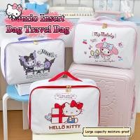 ราคา trysingoin Sanrio Hello Kitty กระเป๋าเดินทาง Kuromi Melody กระเป๋าเดินทางแบบพกพา กระเป๋าเดินทาง กระเป๋าเดินทาง กระเป๋าถือ TH (51359022276)