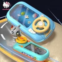ราคา strysingoin ของเล่นพวงมาลัยรถแข่ง พวงมาลัยรถแข่งผจญภัย Steer Joy Driving Simulator สําหรับเด็ก ของเล่นพวงมาลัย TH (45059037547)