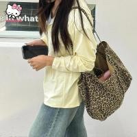 ราคา กระเป๋าสะพายลายเสือดาวบนหนังเทียม ขนาดใหญ่ พกพาสะดวก (42180152474)