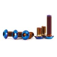 ราคา M4 5 6 8 Stainles Steel Button Head Socket Cap Screw สําหรับการปรับเปลี่ยนรถจักรยานยนต์ (27261137333)