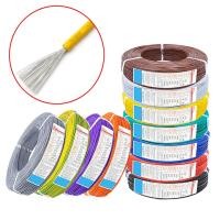 ราคา 18AWG ยืดหยุ่น Stranded PVC สายไฟ UL1007 สายไฟทองแดงสีดําสีแดงสีเหลือง (40130012762)