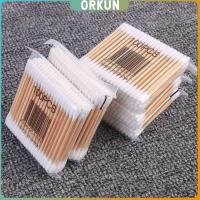 ราคา Orkun สำลีก้านด้ามไม้ หัวคู่คัตเติ้ลบัต สำลีแบบไม้ 1 แพ็ค บรรจุ 80 ก้าน Cotton swab (25282706391)