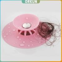 ราคา Orkun จุกปิดท่อ ที่ปิดท่อน้ำทิ้ง กรองเส้นผม ป้องกันท่ออุดตัน ฝาปิดท่อดักจับสิ่งสกปรก flex drain store hair catcher (29203773478)