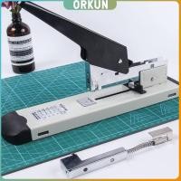 ราคา Orkun เครื่องเย็บกระดาษขนาดใหญ่ งานเย็บเข้าเล่ม สูงสุด 100 แผ่น เครื่องเขียนสำนักงาน Large stapler (28203768651)