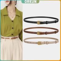ราคา Orkun เข็มขัด ผู้หญิง เข็มขัดแฟชั่น หนัง PU สำหรับผู้หญิง แนววินเทจ เข็มขัด Belt (43902672059)