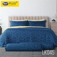 ราคา Satin Plus ชุดผ้าปูที่นอน 6 ฟุต 5 ชิ้น ผ้านวม 100 x90 Perfect Match (15240749271)