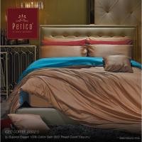ราคา Perico รุ่น Superior Elegant Solid ชุดผ้าปูที่นอน 6 ฟุต 3 ชิ้น ไม่รวมนวม 100 Cotton Sateen ทอ 500 เส้นด้าย (17705138209)
