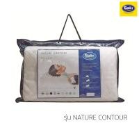 ราคา Satin หมอนหนุนยางพารา เกรดพรีเมี่ยม รุ่น Nature Contour ลดการนอนกรน (2308470608)