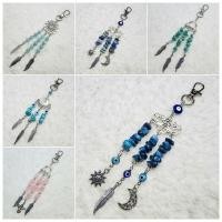 ราคา Keychain หินนำโชค หินมงคล พวงกุญแจ ที่ห้อยมือถือ ที่ห้อยโทรศัพท์ โมบาย เครื่องรางเสริมพลัง เสริมดวง โชคลาภ สายมู (28600750397)
