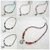 ราคา Necklace สร้อยคอสไตล์โบฮีเมียน สร้อยคอลูกปัด สร้อยแฟชั่น เครื่องประดับลูกปัด สร้อยแฮนด์เมด Hippie BOHO style (24912525121)