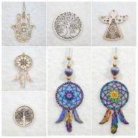 ราคา พร้อมส่ง Hamsa hand mobile มือ Fatima โมบายแต่งบ้าน โมบายแขวนในรถ ของขวัญ (25290864019)