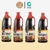ราคา น้ำซอสหมักเนื้อวัว และเนื้อหมู บุลโกกิ คาลบี ตรา ชองจองวอน 2 กิโลกรัม (47957072212)
