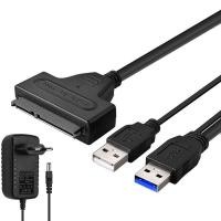 ราคา สาย Sata to USB3 0 เสียบ HDD Sata ได้ทุกขนาด ทุกยี่ห้อ เพื่อนำข้อมูลออกมาใช้ แถมAdapter จ่ายไฟ 1 ตัว (56602685128)