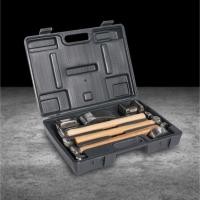 ราคา ค้อนเคาะตัวถังด้ามไม้ Hickory 7ตัวชุด ในกระเป๋าพลาสติก Auto Body Repair Tool Set กำจัดรอยบุบสำหรับรถยนต์ (50156557497)