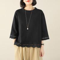 ราคา Walkon สินค้ามาแรง เสื้อแขนยาวแฟชั่นผู้หญิง แต่งลายลูกไม้สวยๆ สีสวยแมทช์ง่าย ผ้าไม่บางไม่ร้อน มีหลายสีให้เลือก สวมใส่สบา (26470213621)