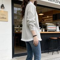 ราคา Walkon แบบใหม่ฤดูร้อน ใบไม้ผลิ เสื้อเชิ้ตสตรีทคอจีน แขนยาว ผ้าพิมพ์ลายไม้ ทรงหลวม พรางหุ่น (55558533210)