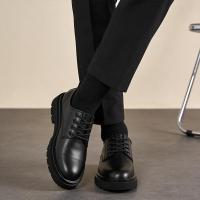ราคา Walkon รองเท้าคัชชูผูกเชือกแฟชั่นสำหรับผู้ชายคู่นี้โดดเด่นด้วยพื้นรองเท้ากันลื่นและทนทาน โครงสร้างที่สวมใส่สบาย (49455955269)