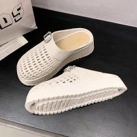 ราคา Walkon พื้นหนาเพิ่มความสูงทรงสวย รองเท้าแตะแบบสวมหัวปิดดีไซน์ถักระบายอากาศ สวมสบายไร้กังวล เหมาะกับชีวิตเร่งรีบ (42612061080)