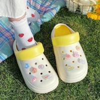 ราคา Walkon สวยถูกมากแม๊ รองเท้าแตะแฟชั่นหัวโต รุ่นนี้สวมใส่สบายระบายอากาศได้ดี สีสวยละมุนนีมาก พร้อมตัวติดน่ารักๆๆ ห้ามพลาดน (29868275594)
