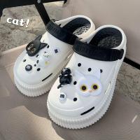 ราคา Walkon ส่งตรงจากไทย รองเท้าหัวโตแฟชั่น ทรงสวยงานดี มี 4 ให้เลือกหยิบจับ วัสดุคุณภาพดีดีแถมฟรีตัวติดน้องแมว น่ารักขนาดขนา (26500287590)